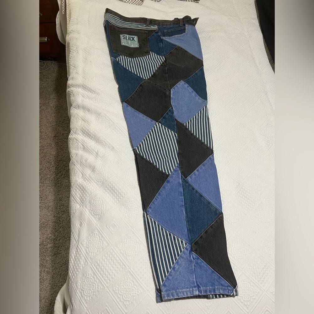Slick Patchwork Jeans- Original